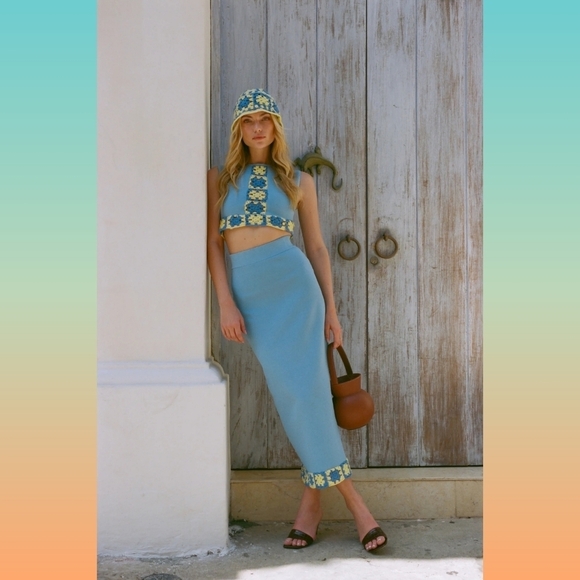 Staud Pier Maxi Skirt Only - Picture 2 of 12